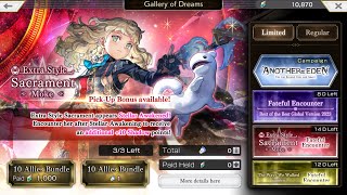 Another Eden Global 3510 Extra Style Sacrament ES ThillelilleMoke Banners Should You Summon [upl. by Neliac]