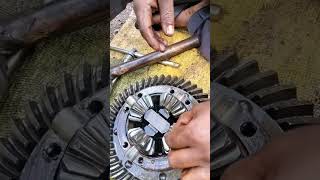 🛠️⚙️ Crown cross gear teeth broken ⚙️🛠️ swaraj sonalika kubota jhondeer mahendra rxmanju76 [upl. by Yauqaj]