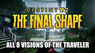 Destiny 2  All 8 Visions of the Traveler Locations Visionary Triumph Guide [upl. by Barty]