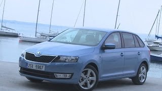 Essai Skoda Rapid Spaceback 16 TDI 90 2013 [upl. by Hannaoj]