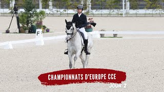 CHAMPIONNATS DEUROPE CCE Jour 2  Le rôle de louvreur du dressage [upl. by Dacy]