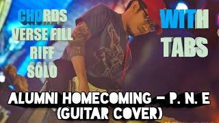 Alumni Homecoming  PNE chords and tabs [upl. by Nahsaj673]