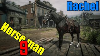 Horseman 9 Challenge with Rachel Seal Brown Thoroughbred  Red Dead Redemption 2 [upl. by Dimo283]