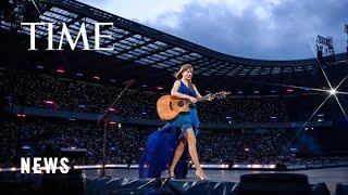 Taylor Swift’s UK Crowd Generates Seismic Activity [upl. by Yreneh]