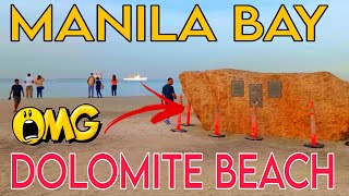 Manila Bay Dolomite Beach Update Today Jan 212024 dutertelegacy [upl. by Ahsemik]