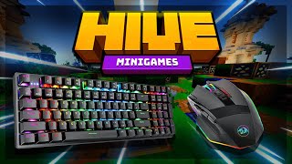 Keyboard and Mouse Sounds  Skywars HiveMC [upl. by Nylrebma808]