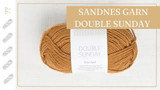 Sandnes Garn Double Sunday Yarn Review  Untwisted Threads [upl. by Younger]