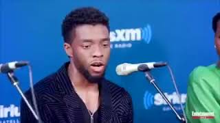 Chadwick boseman emotional interview about a kid with terminal cancer while he was battling one too [upl. by Sutelc]