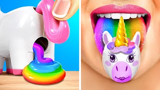 I Made Rainbow Unicorn Candy 🦄 Cheap Gadgets and Free Fidgets [upl. by Elisabet364]