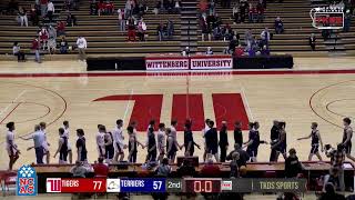 Wittenberg Mens Basketball vs Hiram 020724 [upl. by Dara]