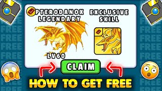 How Get Free Pterodanox in Dynamons World 🤩 Pterodanox free main kaise milega 🤔 [upl. by Nyrtak]