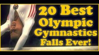 20 Best Olympic Gymnastics Falls [upl. by Sivi]