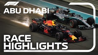 2018 Abu Dhabi Grand Prix Race Highlights [upl. by Derinna]