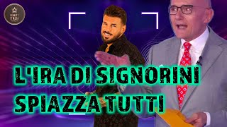 Grande Fratello Lino Giuliano subito squalificato Lira di Signorini spiazza tutti Cosa ne pensi [upl. by Akceber]