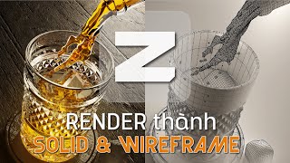 Hướng Dẫn Xuất Hình Solid amp Wireframe Trong 3D Blender  🆉 𝐒𝐓𝐔𝐃𝐈𝐎 [upl. by Thedrick53]