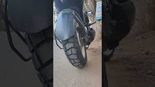 Apollo tramplr xr on rs200 rs200 apollotyre bike adventuretourer [upl. by Lhamaj]