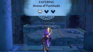 Arena of Fortitude Rift Vault 100  Immortals Fenyx Rising [upl. by Ettenig706]