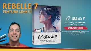 Rebelle 7 FEATURE LEAK Check out whats NEW in the most ADVANCED painting software in the WORLD [upl. by Donadee]