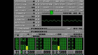 Atari ST Protracker Mods  Pinocchio [upl. by Eitsirhc544]