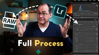 10STEP LIGHTROOM RAW IMAGE PROCESSING start to finish [upl. by Dibbrun92]