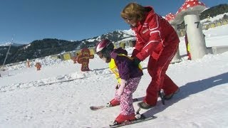 Wie lernen Kinder am leichtesten skifahren [upl. by Akeimahs]