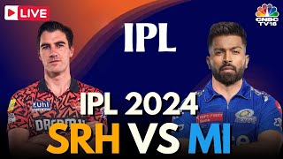 IPL 2024 LIVE SRH Vs MI Match LIVE  Sunrisers Hyderabad Vs Mumbai Indians  Cummins Vs Rohit N18L [upl. by Letta]