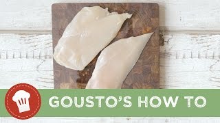 How to Make Awesome Chicken Escalopes  Gousto [upl. by Abla]