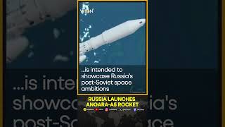 Russia launches AngaraA5 space rocket from Vostochny  WION Shorts [upl. by Ehud838]