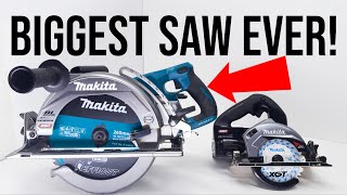 Makita 40v 260mm Circular Saw  Makitas Largest Ever Cordless Circular Saw 1014quot [upl. by Elisha]