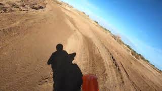 Port Gawler Sand MX Track KTM 500EXC [upl. by Eyk699]