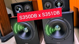 Edifier S350DB vs S351DB  vídeo simples [upl. by Venola942]