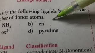 Classification of ligands [upl. by Isma]