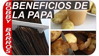 BENEFICIOS DE LA PAPA PARA EL CABELLO [upl. by Jenette637]