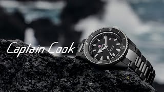 RADO Captain Cook HighTech Ceramic Diver Black  6s [upl. by Kcam252]