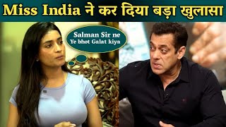 😱Manya Singh Shocking Revelation about SALMAN KHAN [upl. by Annahsirhc484]