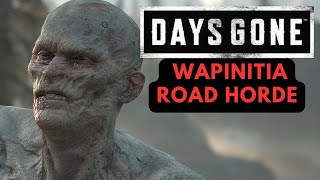 Days Gone  Wapinitia Road Horde With Only 1 Attractor [upl. by Ille]