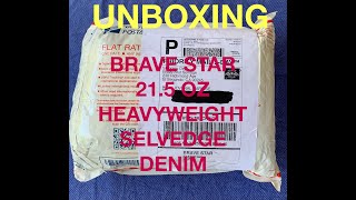 UNBOXING amp FITTING OF BRAVE STAR 215 OZ HEAVYWEIGHT SELVEDGE DENIM JEANS [upl. by Flann29]