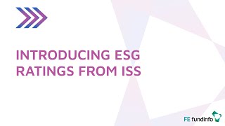 Introducing ESG Ratings from ISS [upl. by Bernardina]