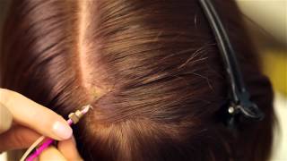 How to install Hair Feather Extension Tutorial  Hair feathers Moonlight Feather [upl. by Chrissie]