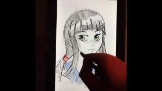 Sketching on galaxy note 10 1 GTN8010 [upl. by Accire]