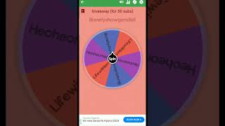 Giveaway resultsused spin the wheel app [upl. by Tonl]