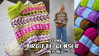 BIRGITTE GENSER  FRA START TIL SLUTT  PROSESSVLOG [upl. by Fiorenze]