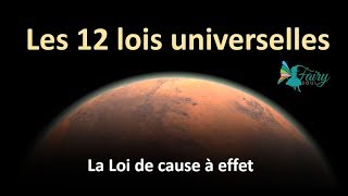 Les 12 Lois universelles Loi de la cause à effet 4 [upl. by Luhem]