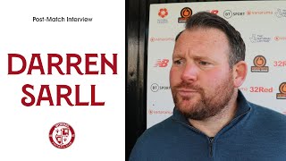 Woking 11 Southend United  Darren Sarll Interview [upl. by Narik]