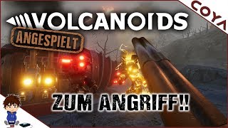 VOLCANOIDS  ZUM ANGRIFF  Volcanoids Deutsch German  Gameplay [upl. by Bender391]