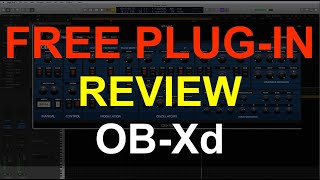 FREE PLUGIN Review OBXd [upl. by Wahkuna629]