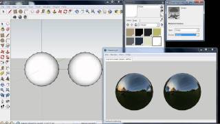 Glossy and Shiny material types in Shaderlight for Sketchup [upl. by Nicolas561]