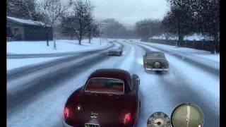 Mafia II 50s cars in winter [upl. by Aguayo]