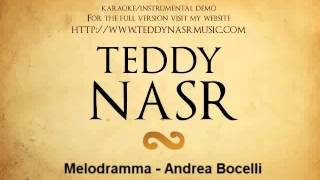 Instrumental  Karaoke  Melodramma  Teddy NASR [upl. by Bernadine]