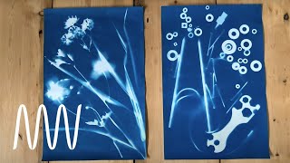 Cyanotype prints for beginners  National Museums Liverpool [upl. by Itsa920]